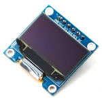 HR0086 7pin New 128X64 OLED LCD LED Display Module 0.96" I2C IIC SPI Communicate-Blue Color
